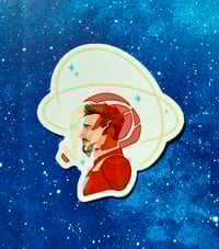 Image 1 of Space Tony Sticker