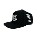 Image 2 of “NOT LIKE” SnapBack Hat Black