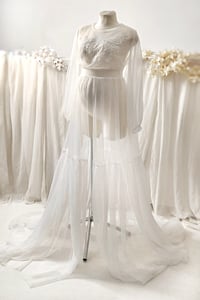 Image 1 of photography dress - Hannah - size S-M - ecru - photo props