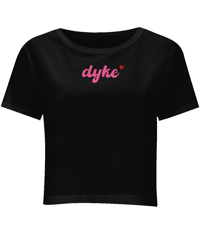 Image 2 of dyke <3 - baby tee 