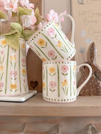 Image 2 of SALE! Spring Flowers Mugs ( Set of 2 )