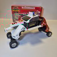 Image 2 of M.A.S.K Razorback with figure, mask and Box