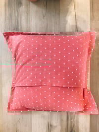 Image 3 of Cotton/Linen Zinnia Cushion Cover