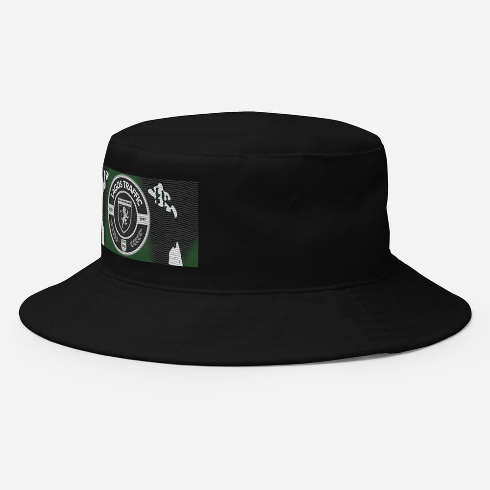 LAGOS TRAFFIC LUX COUTURE TWILL BUCKET HAT (SOCCER VOGUE/ STANCE)