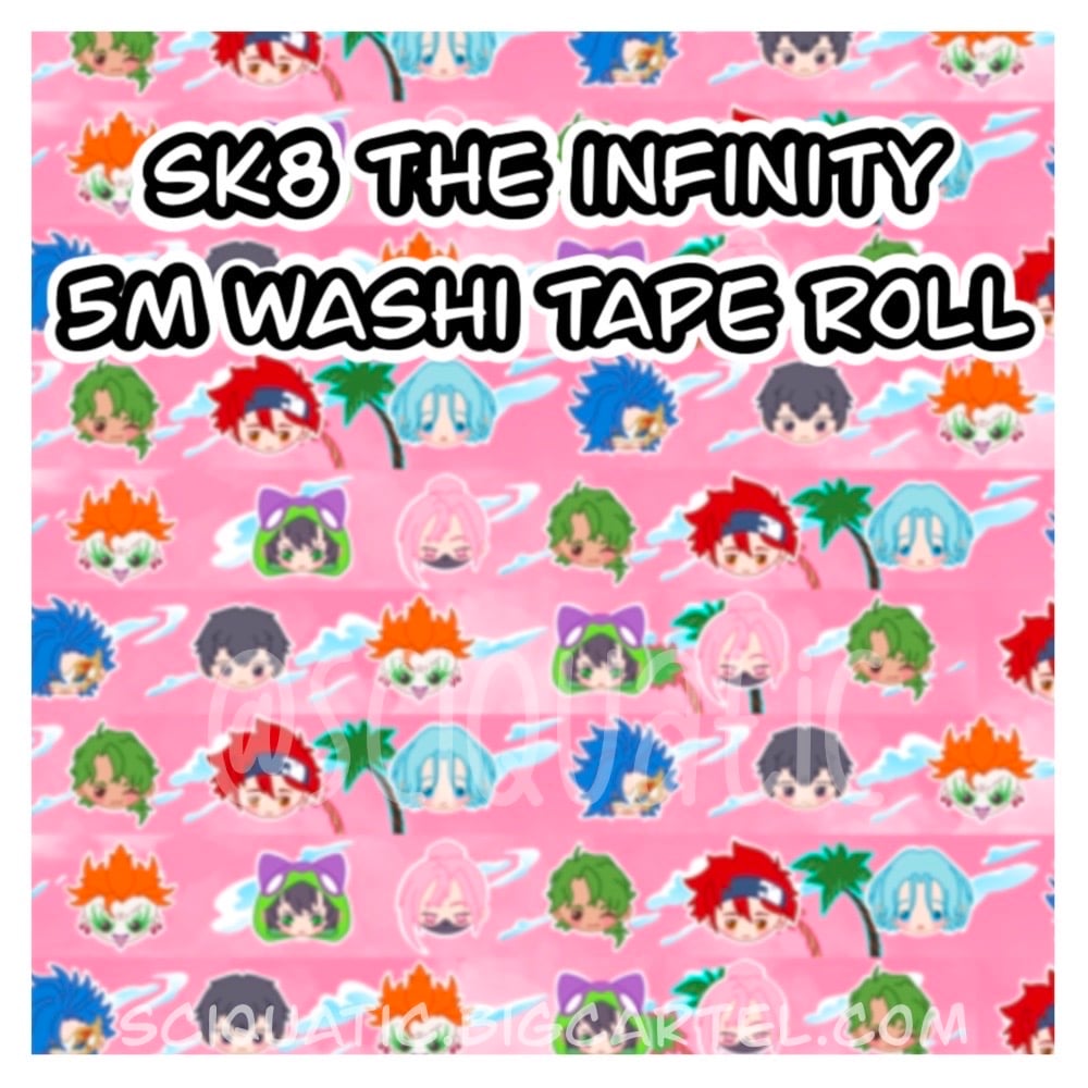 Image of Skateboard Washi Tape PRE ORDER