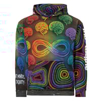 Image 6 of Unisex Hoodie autism soul colorful neurodiversity comfy hoodie