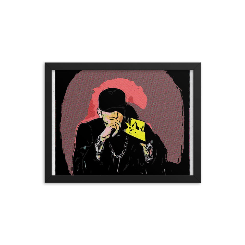 ZEN EXP - Eminem Framed photo paper poster