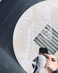 Image 4 of rib cage and hip bones - Bone Collection - 38cm round mirror