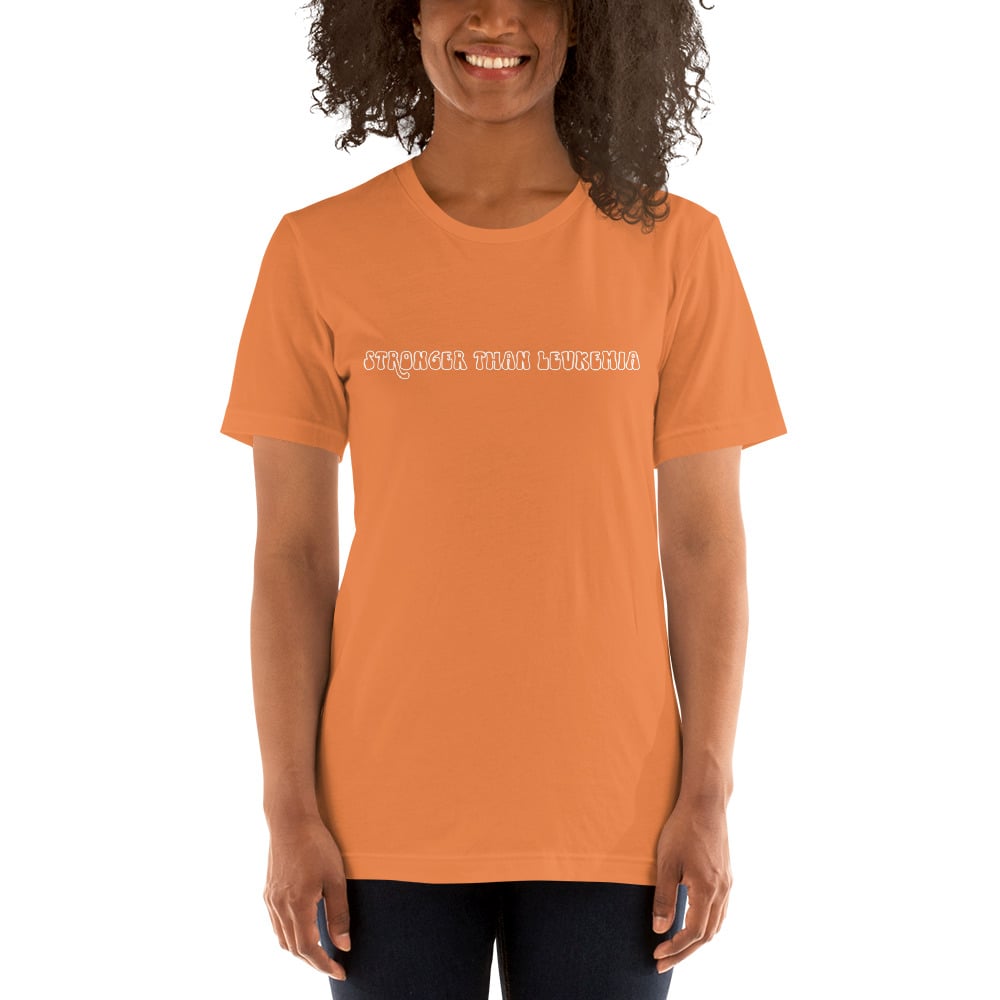 Image of stronger than leukemia unisex tee