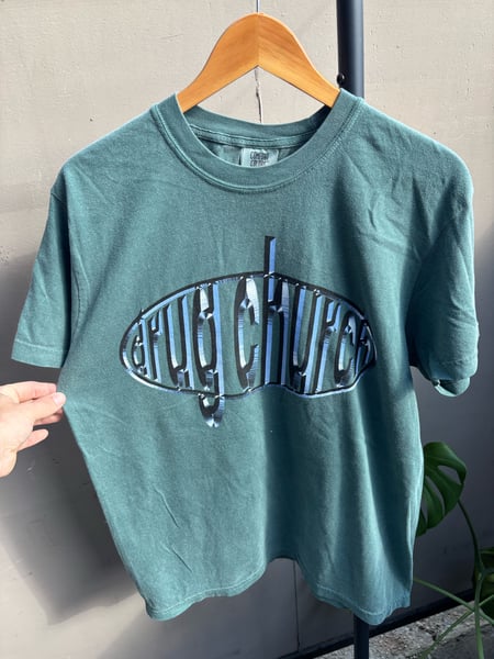 Image of CHROME OVAL TEE