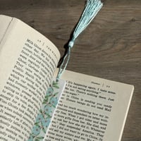 Image 1 of Blue Flower Bookmark
