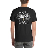 Image 2 of Big Easy Mafia Family Crest (back) Unisex t-shirt