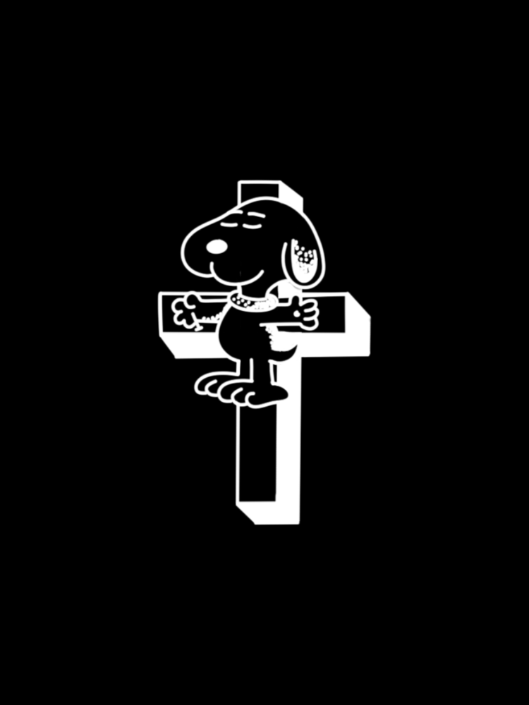 Image of CRUCIFIED SNOOPY THONG