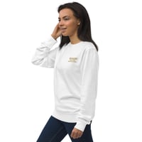 Image 2 of WASBY® Organic Christian Sweatshirt | Faithwear Streetwear | Walk In Faith, Shine With Purpose
