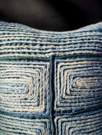 Image 5 of Silk Geo Cushion 01