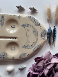 Image 5 of Palette en céramique 🎨  Lune bleue 🩵
