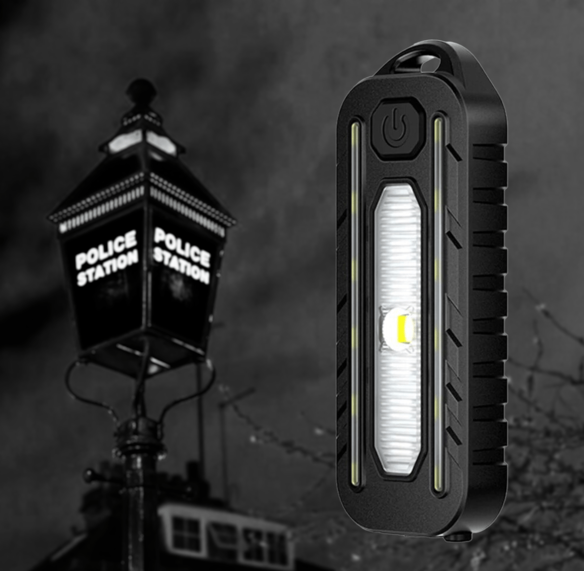 “CODE-ZERO” LED Tac Vest Clip Torch | KMP UK TACTICAL
