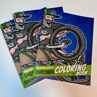 Image 1 of POOR BOY STEEV CRAZY CRITASTIC COLORING BOOK Vol 1