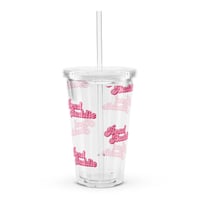 Image 5 of Bead Baddie Clear plastic tumbler