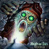 Image 1 of High on Fire - Electric Messiah 2xLP - New/Sealed - Poison Dart Frog Green Pressing