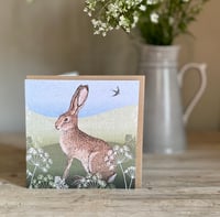 Image 3 of HARE GREETING CARD