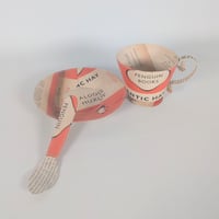 Image 2 of Penguin Orange Teacup, Saucer and Spoon Set