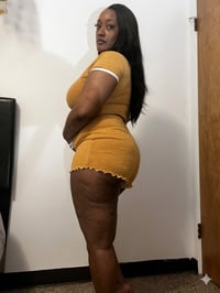 Image 1 of Mustard Pajama Set 