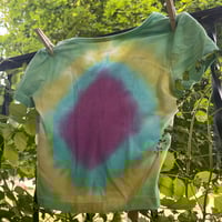 Image 3 of tie dye crop top (XS) 