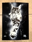 THE CATPACK “BETAMAX” hand finished SCREEN PRINT. copy