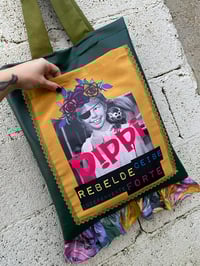 Image 3 of Bolsiñ feita a man. Pippi verde. Deseño exclusivo!