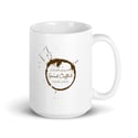 Good Friends, Good Coffee, Good Times (dark) White glossy mug