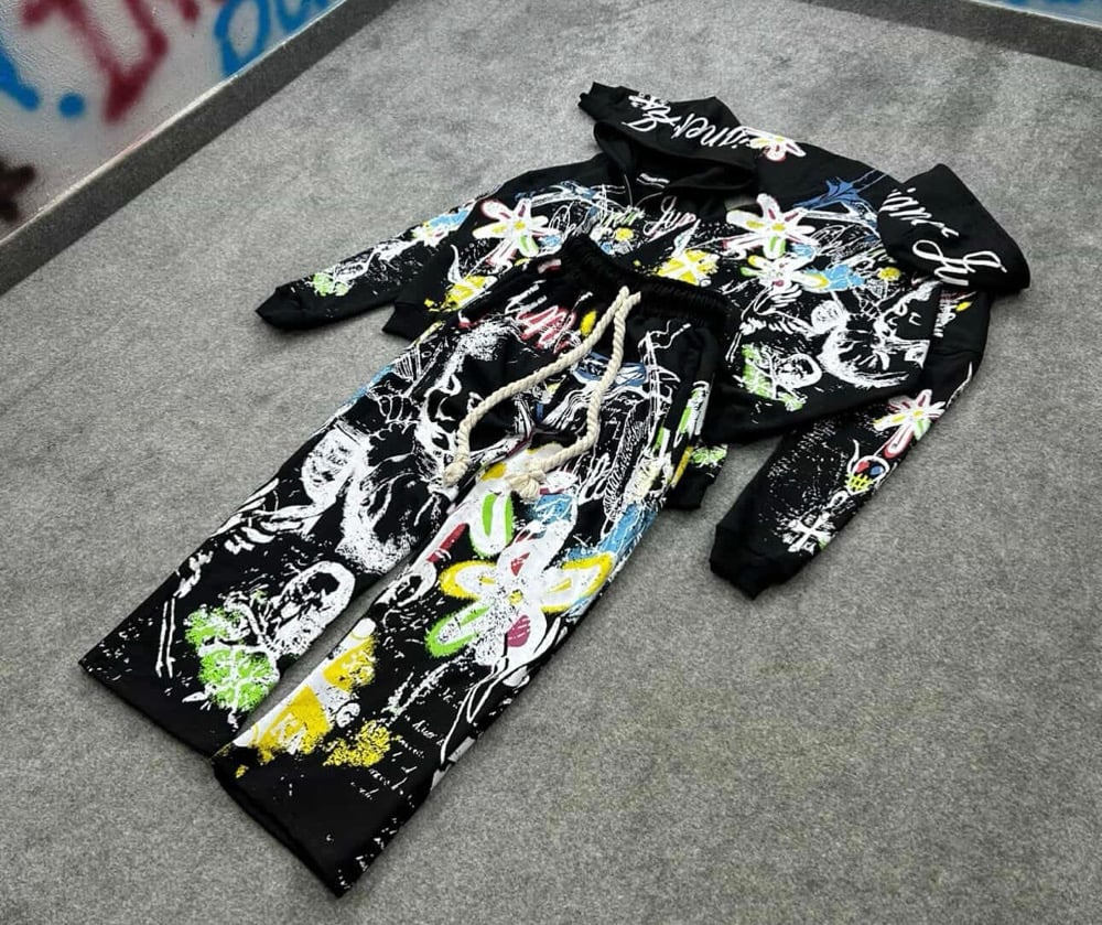 Image of DJA Graffiti Sweat Suit