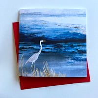 Image 5 of Set of 'Winter Birds' Luxury Greetings Cards