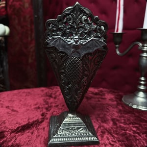 Image of Vintage Art Nouveau Fan Vase