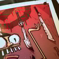 Image 3 of Johnny and knives Headshot - Signed copy