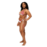Image 10 of All-over print string bikini (Patriotic)