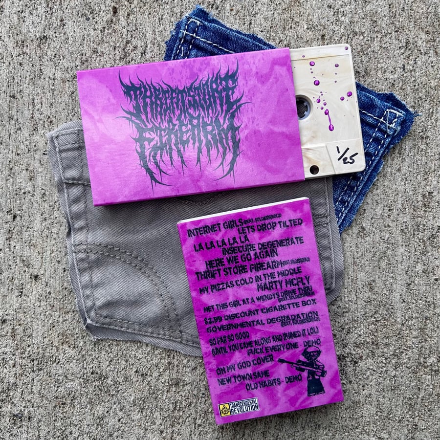 Image of Thrift Store Firearm - "demos from a room you’ll never see" Cassette