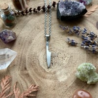 Image 1 of Steel Knife Necklace