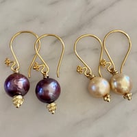 Image 1 of PEARL EARRINGS 