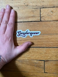 Image 2 of Genderqueer Sticker 