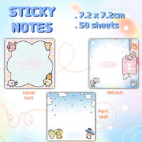 Image 1 of SVT STICKY NOTES AND WASHI TAPE