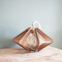 Image 1 of Suspension scandinave 70's fil et bois