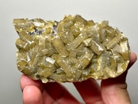 Image 14 of Yellow Barite On Purple Fluorite Specimen | Jiangxi China #2731
