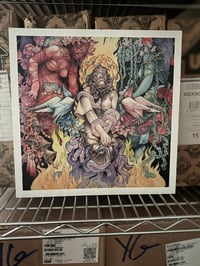 Stone album cover lithograph