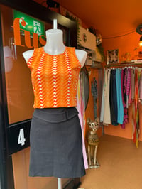 Image 4 of 90’s Ziggy Orange Top M