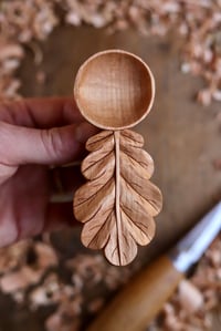 Image 7 of Oak Leaf ~ Coffee Scoop 