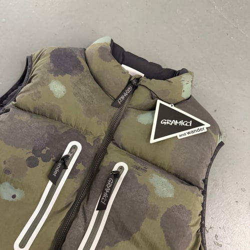 Image of  And Wander x Gramicci Down Vest, size medium 