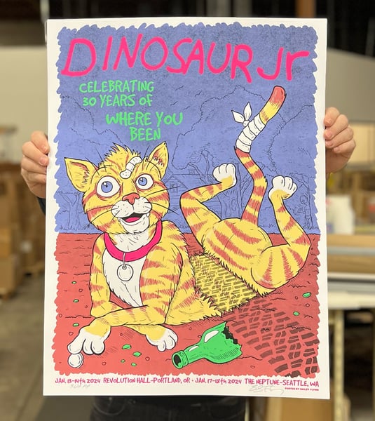 Image of Dinosaur Jr. Portland/Seattle Where You Been 30th Anniversary 