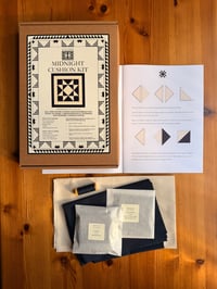 Image 2 of Midnight Patchwork Cushion Kit