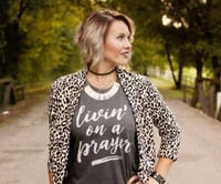 Image 2 of Livin'  On a  Prayer  T-Shirt Dress